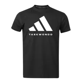 adidas Mens Taekwondo T-Shirt Black