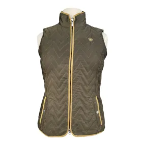 Ariat 'Ashley' Insulated Vest in Canteen - Women's Large