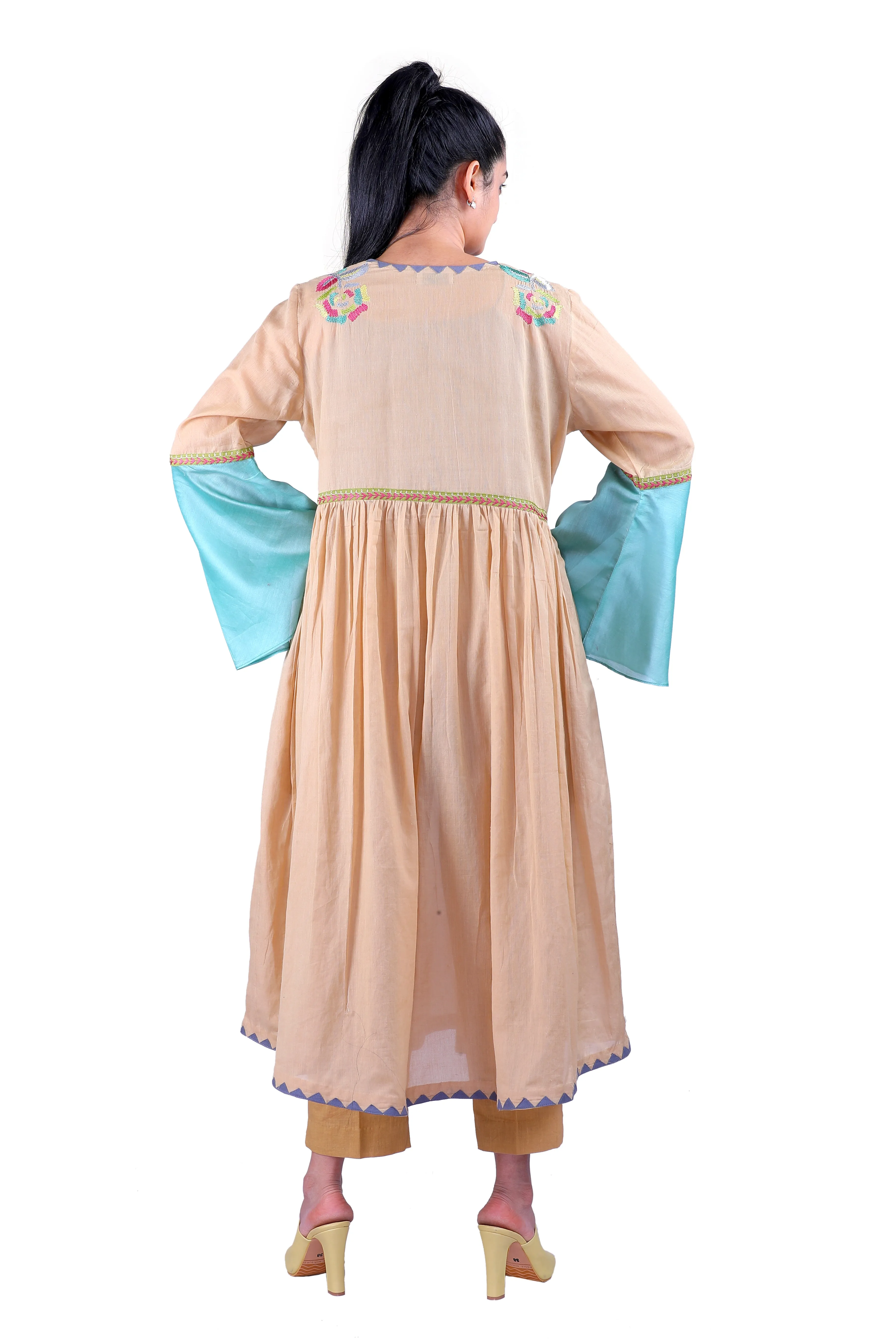 Beige Salwar