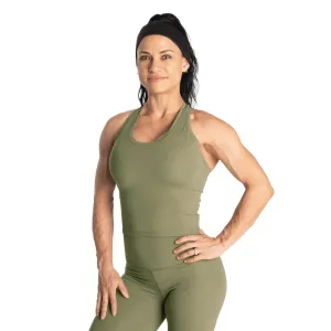 Better Bodies Core Crop T-Back - Wash Green