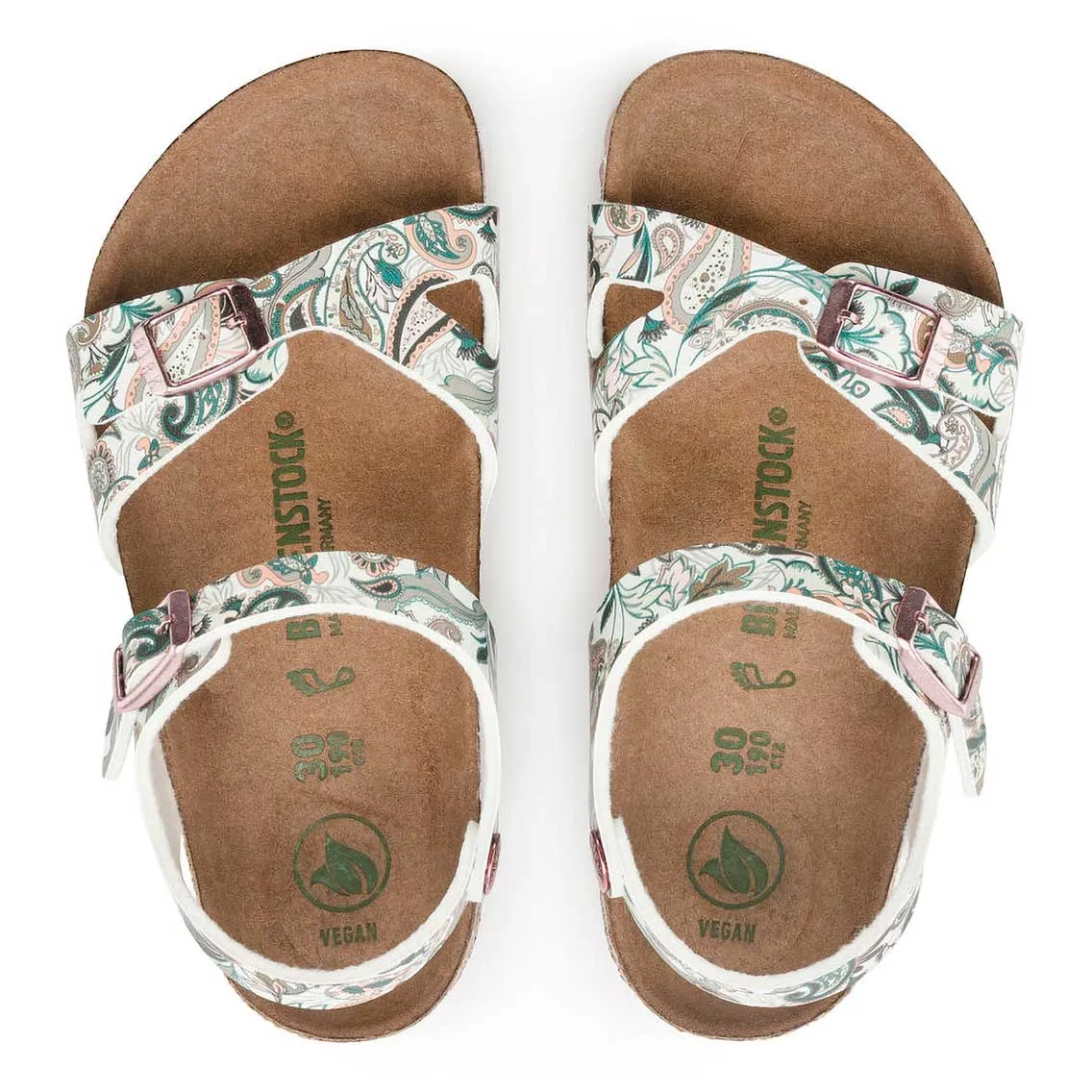 Birkenstock Girl's Rio Paisley Multi