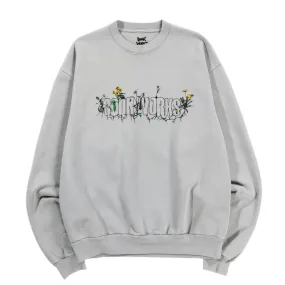 BOOK WORKS GARDEN CREWNECK SWEATSHIRT SAGE