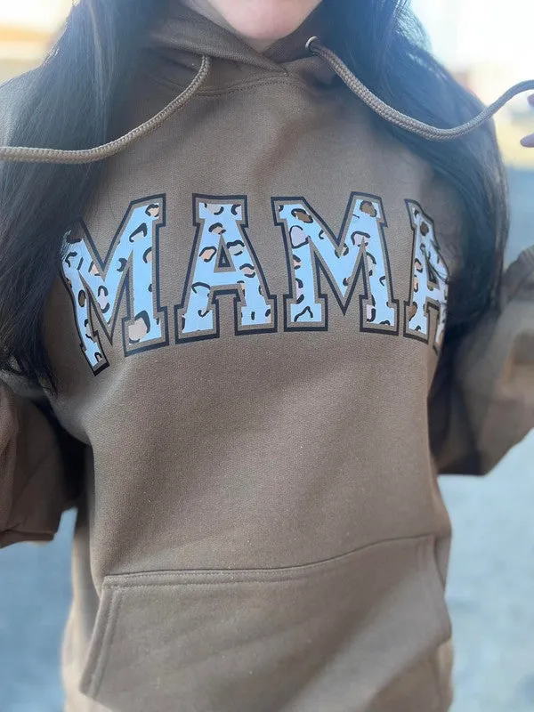 Brown Mama Leopard Hoodie (Online Exclusive)