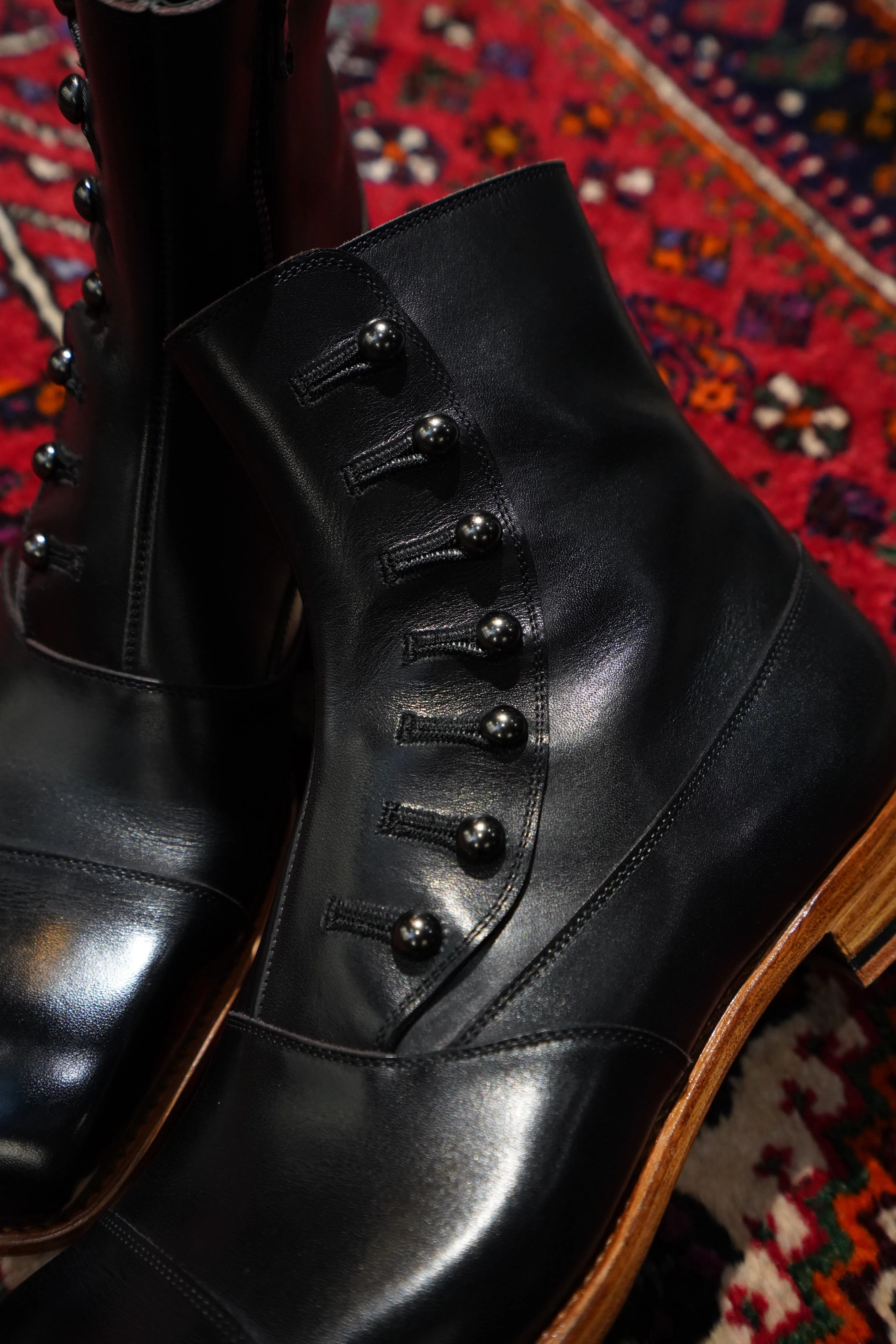 Button Boots (BLACK)(EXCLUSIVE)