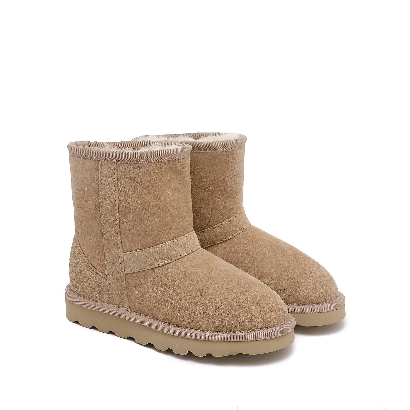 Byron Kids UGG Boots - 100% Genuine A-Grade Australian Sheepskin For Big Kids (Age 7-12)