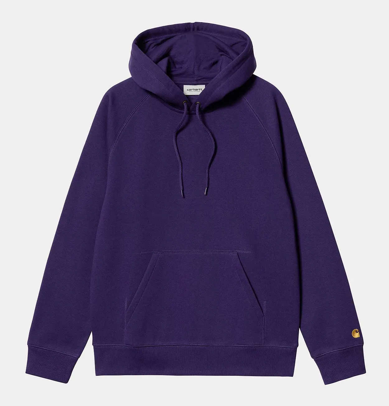 Carhartt WIP Hooded Chase Sweatshirt in Tyrian