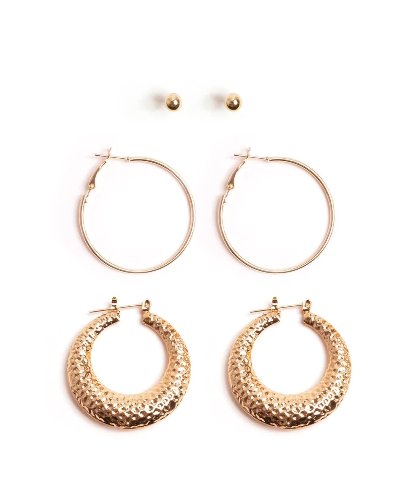 Casual Chic Hoop Earrings