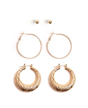 Casual Chic Hoop Earrings