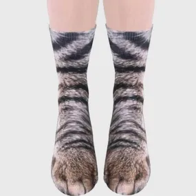 Cat Paws 3D Print Socks