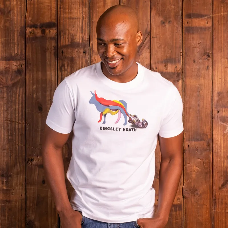 Colour Tube Nguni Crew Tee Pelican