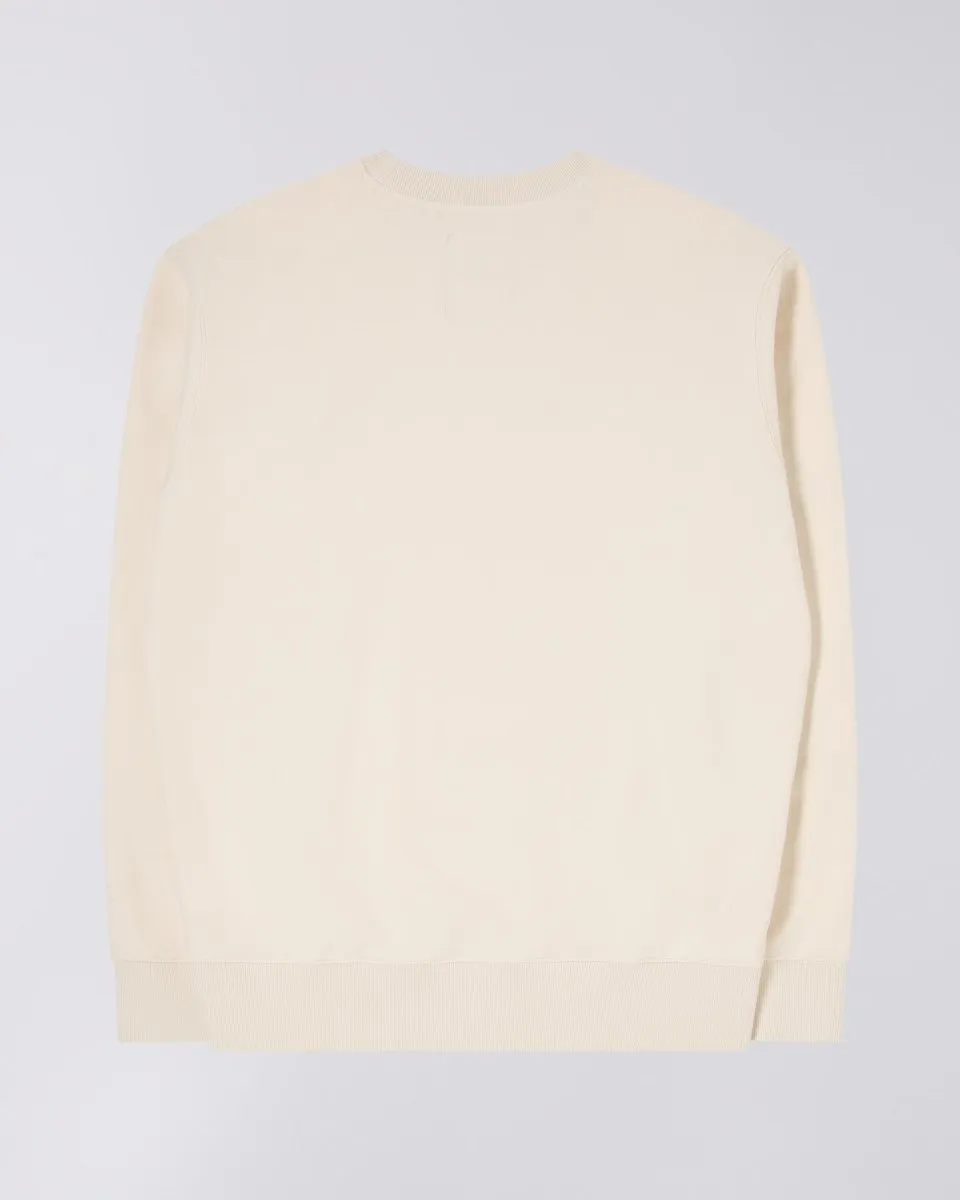 EDWIN GARDEN SOCIETY Sweatshirt - WHISPER WHITE