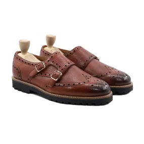 Fabio - Brown Pebble Grain Loafer