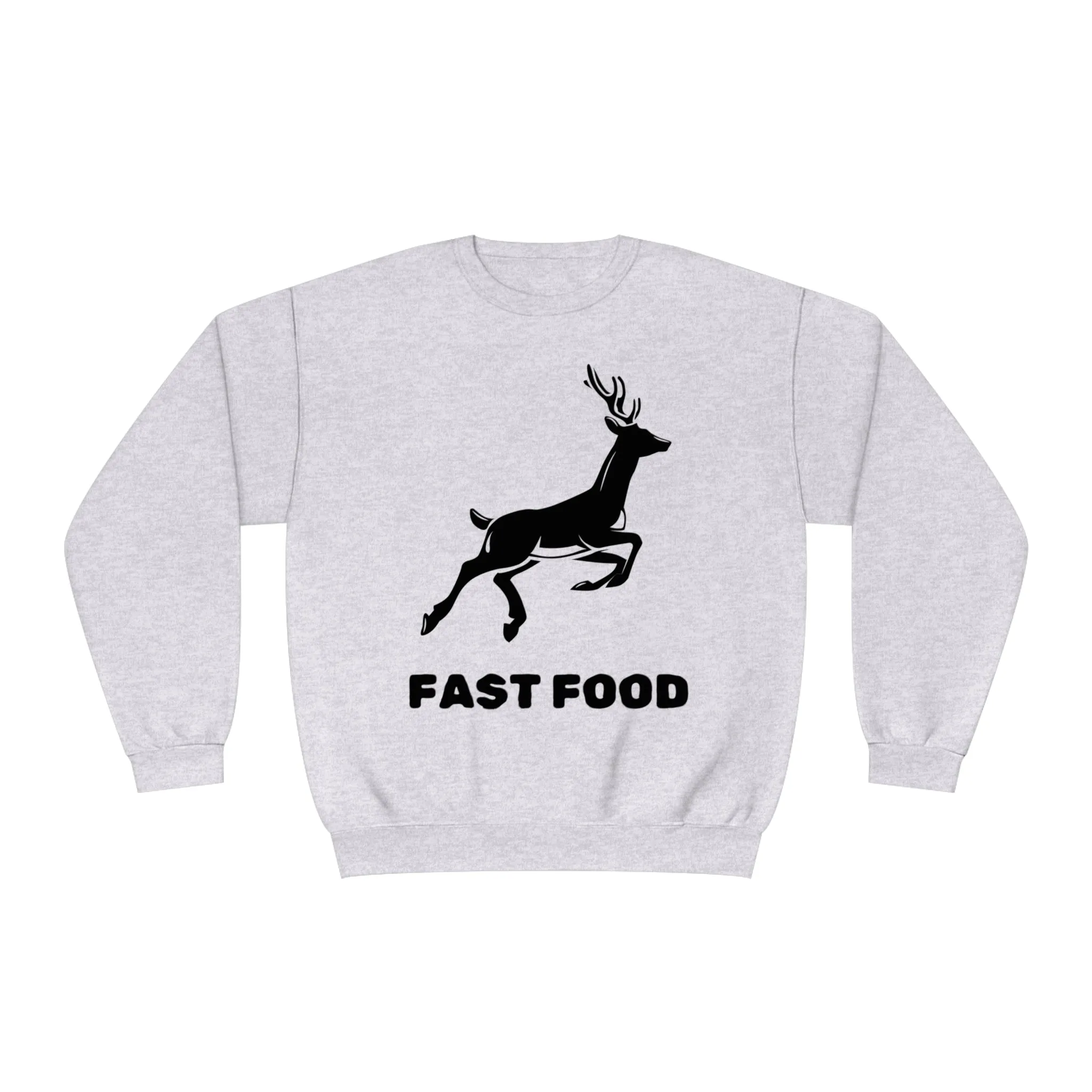 Fast Food - Unisex NuBlend Crewneck Hunting Sweatshirt