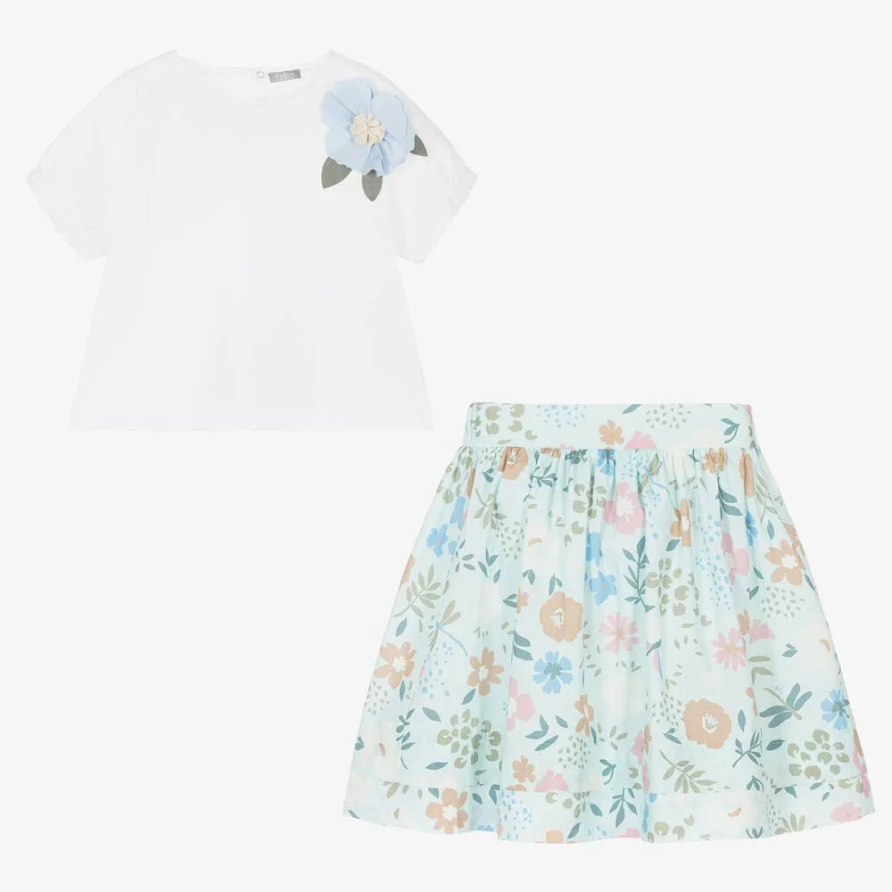 Floral Skirt Set