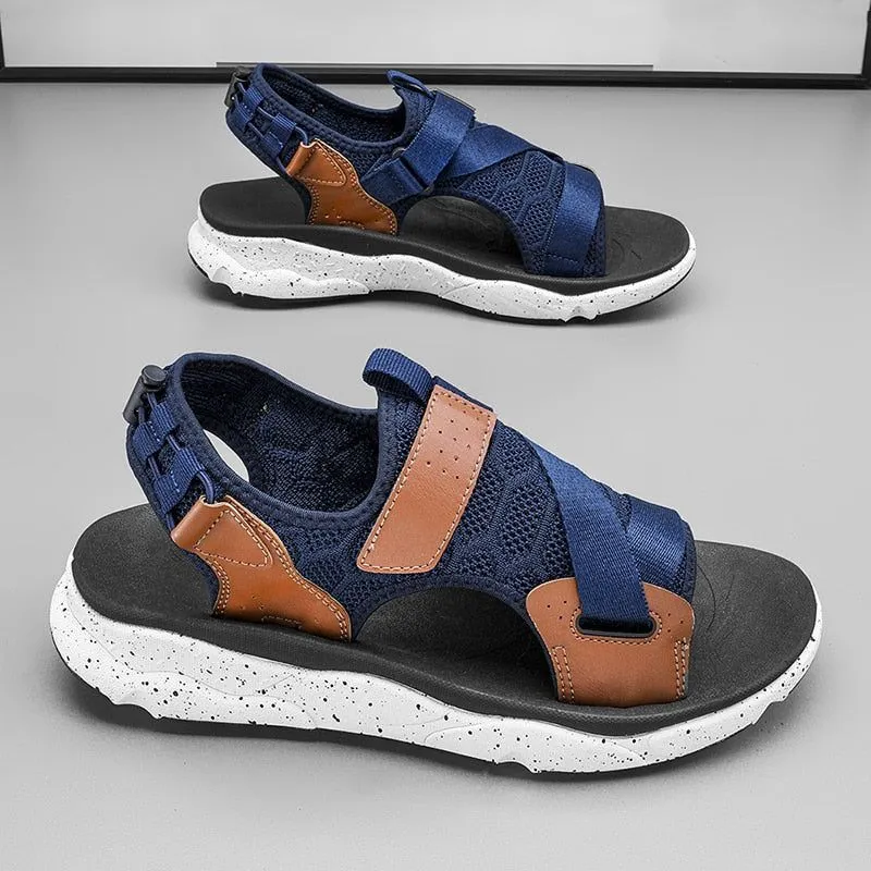 FZ155 Mens Stylish Casual Beach Sandals - Comfortable Outdoor Footwear for All-Day Wear