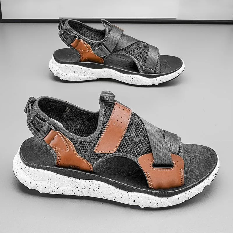 FZ155 Mens Stylish Casual Beach Sandals - Comfortable Outdoor Footwear for All-Day Wear