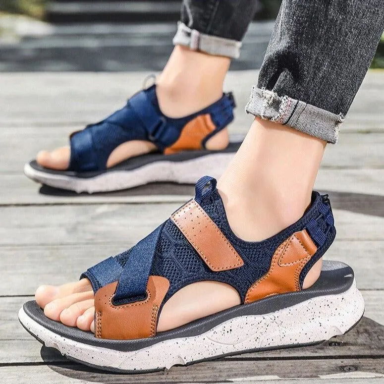 FZ155 Mens Stylish Casual Beach Sandals - Comfortable Outdoor Footwear for All-Day Wear