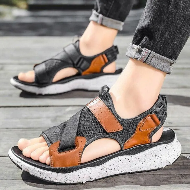 FZ155 Mens Stylish Casual Beach Sandals - Comfortable Outdoor Footwear for All-Day Wear