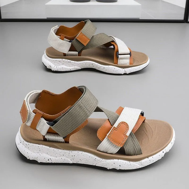 FZ155 Mens Stylish Casual Beach Sandals - Comfortable Outdoor Footwear for All-Day Wear