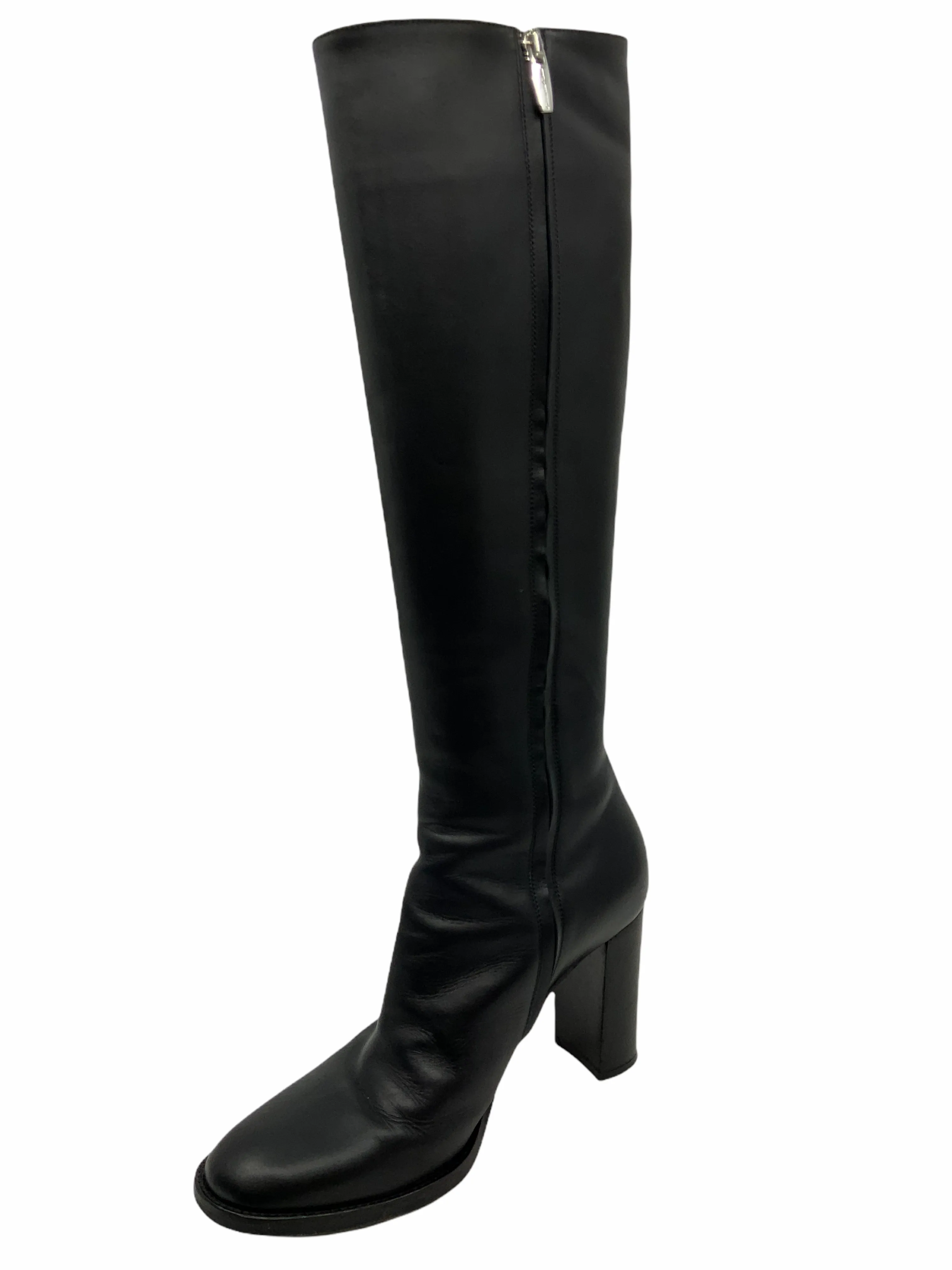 Gianvito Rossi Leather Knee-High Boots Size 9