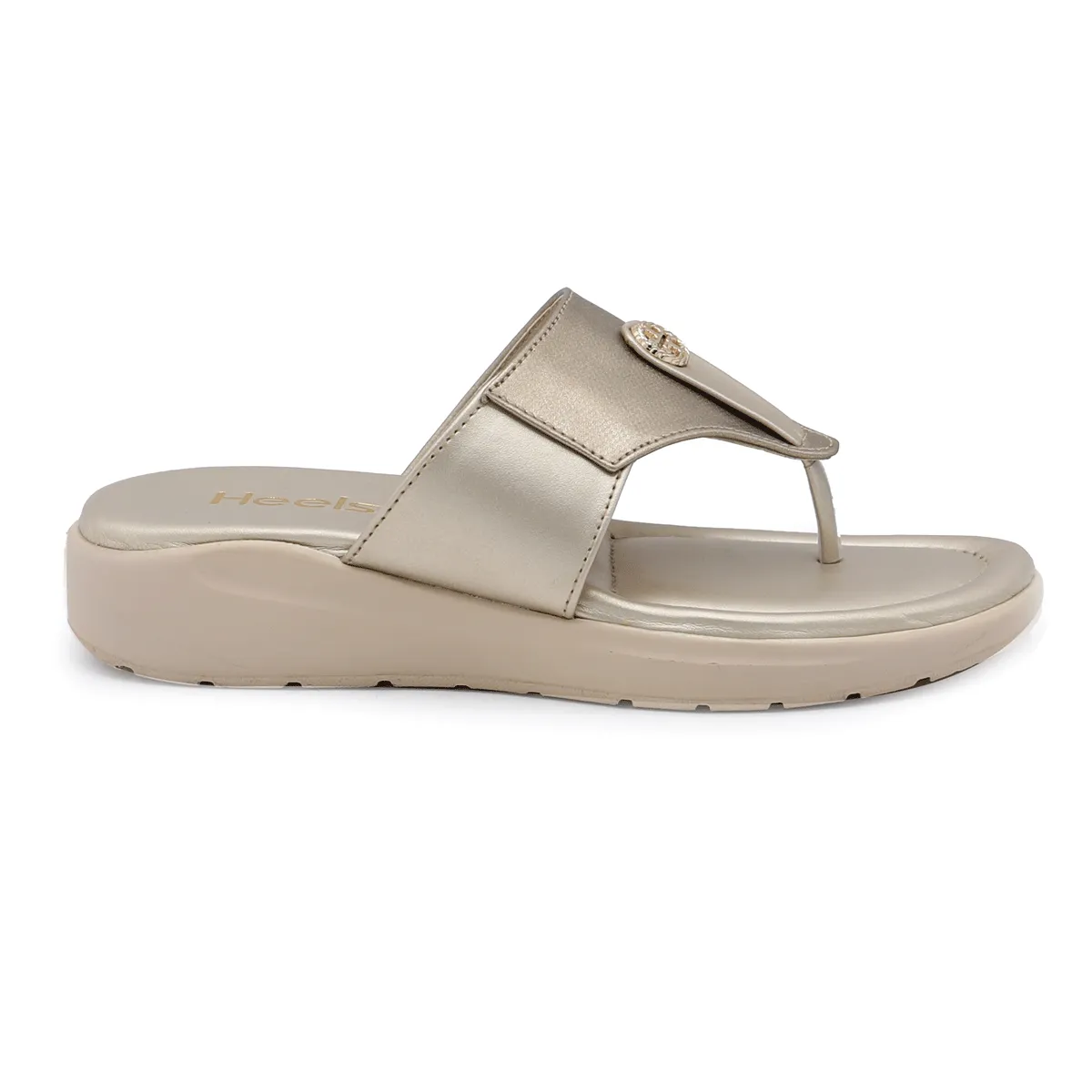 Golden Casual Chappal 070219