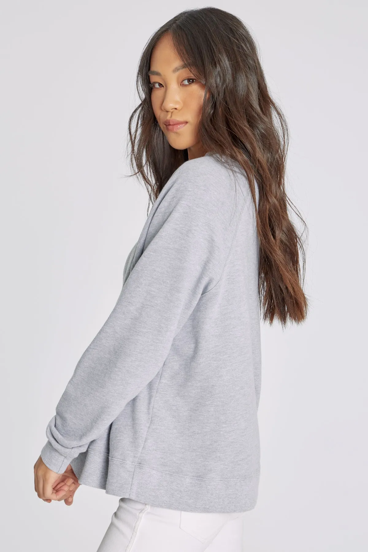 Heathered Happily Ever Plastered Sommers Sweatshirt - Cozy & Stylish Collection