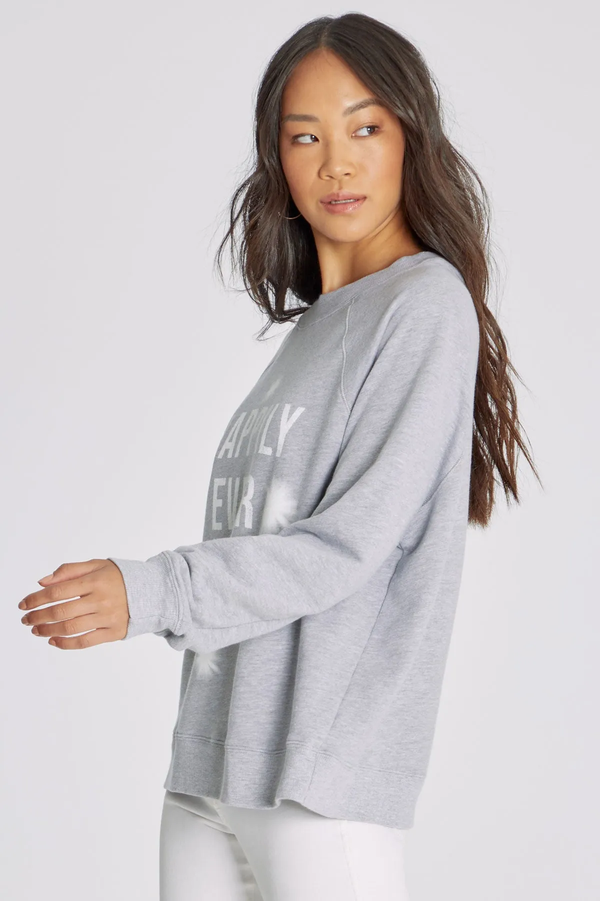 Heathered Happily Ever Plastered Sommers Sweatshirt - Cozy & Stylish Collection