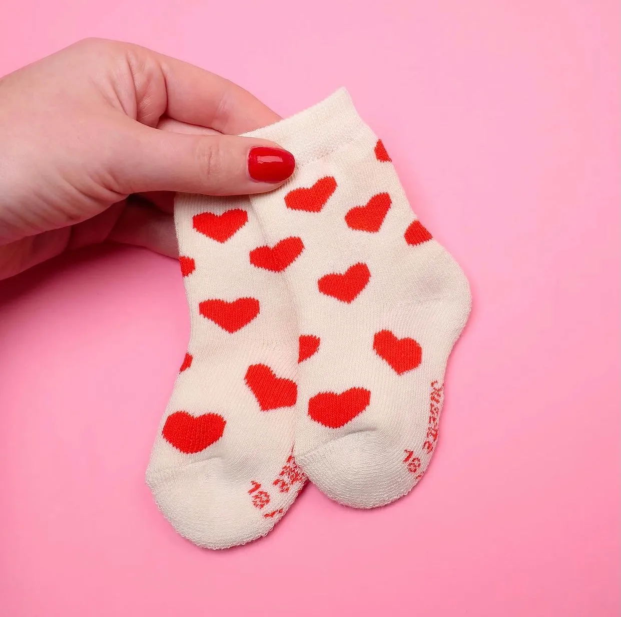 HEART BABY SOCKS