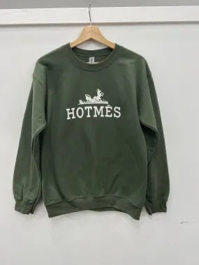 Hotmes Sweatshirt in Military Green - FINAL SALE