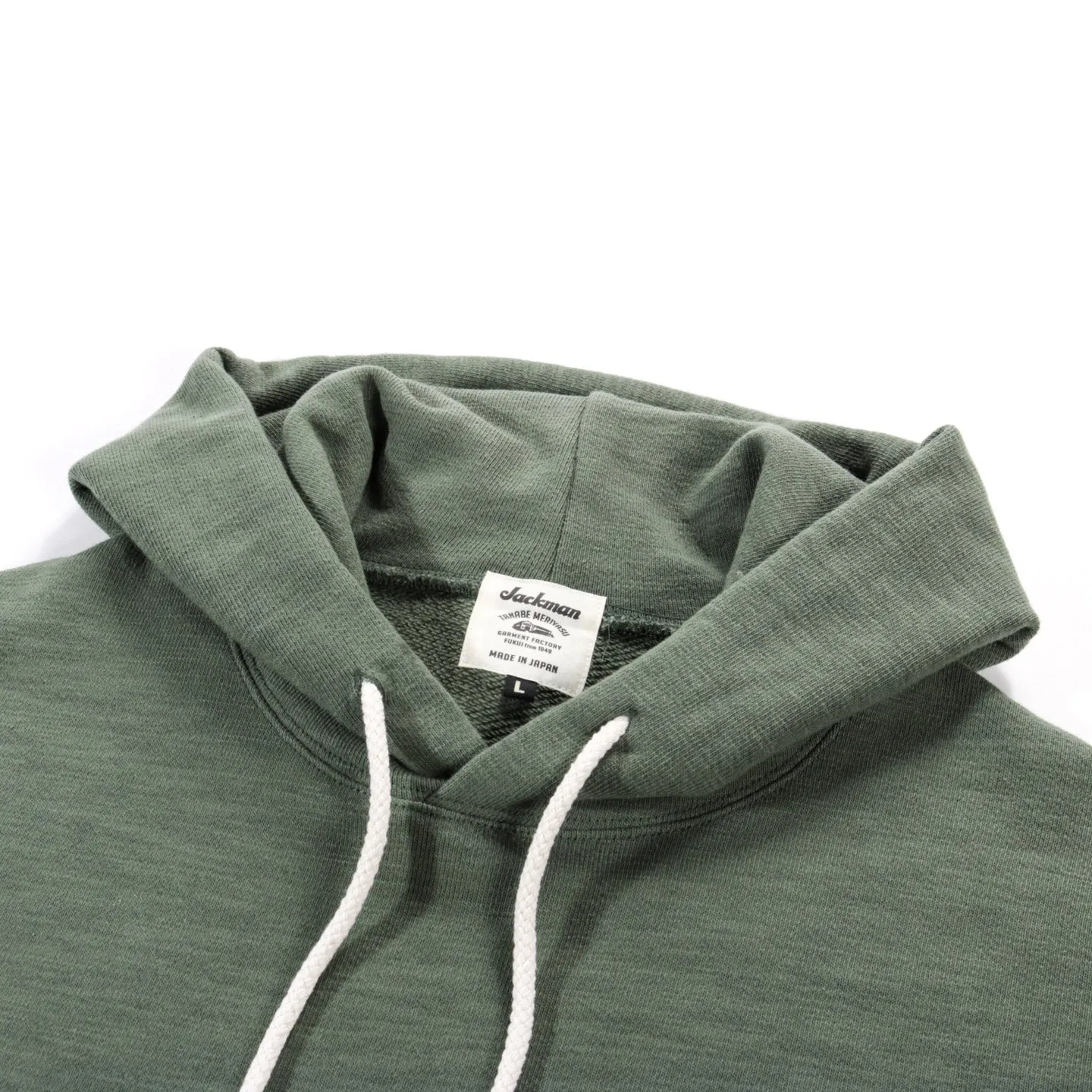 JACKMAN GG SWEAT PULLOVER PARKA ASH GREEN