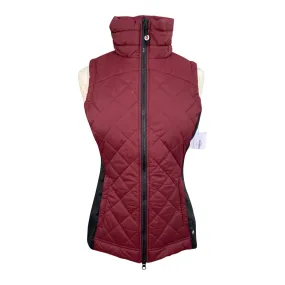 Kerrits Full Motion Quilt Vest in Sangria - Women's Small