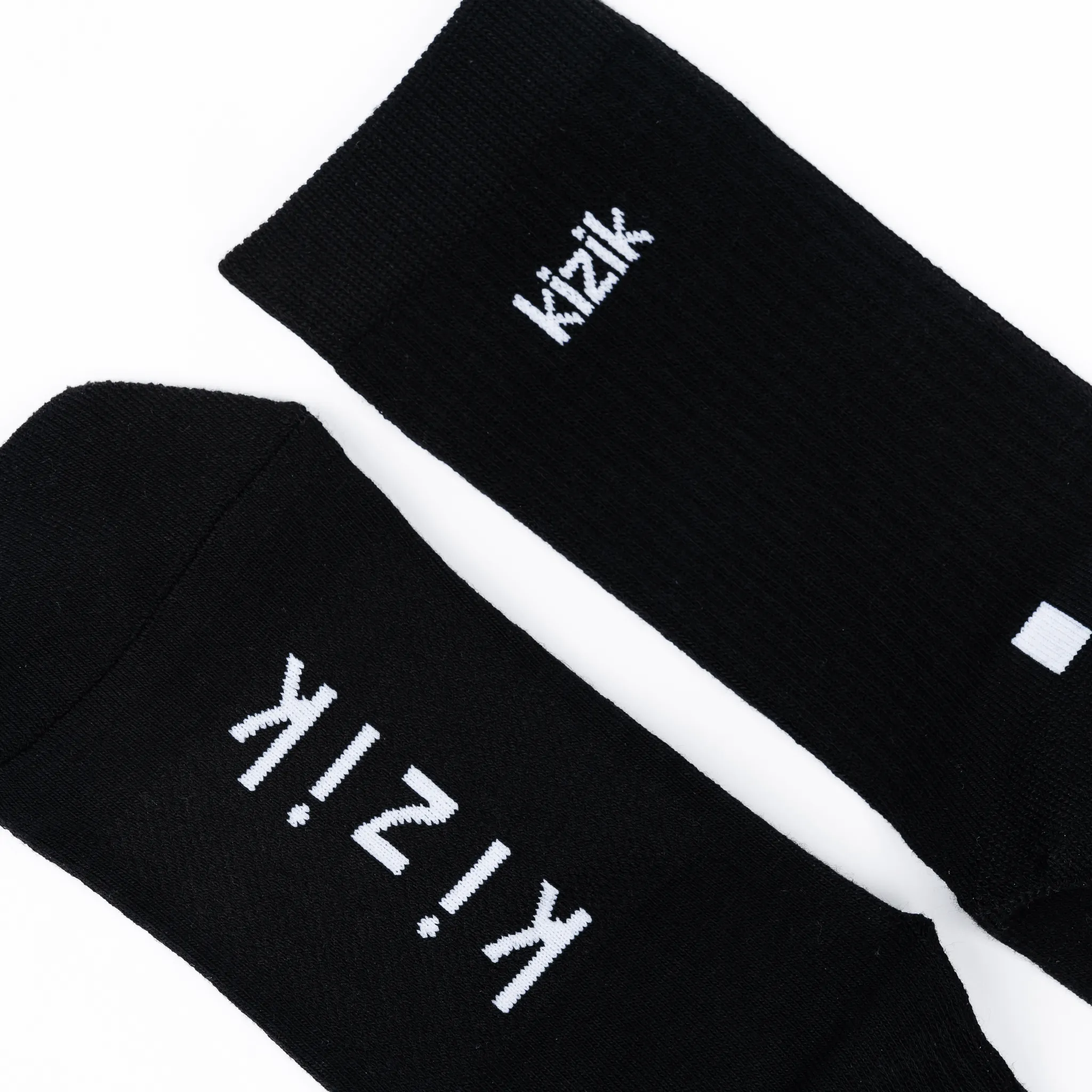 Kizik Crew Socks - Black