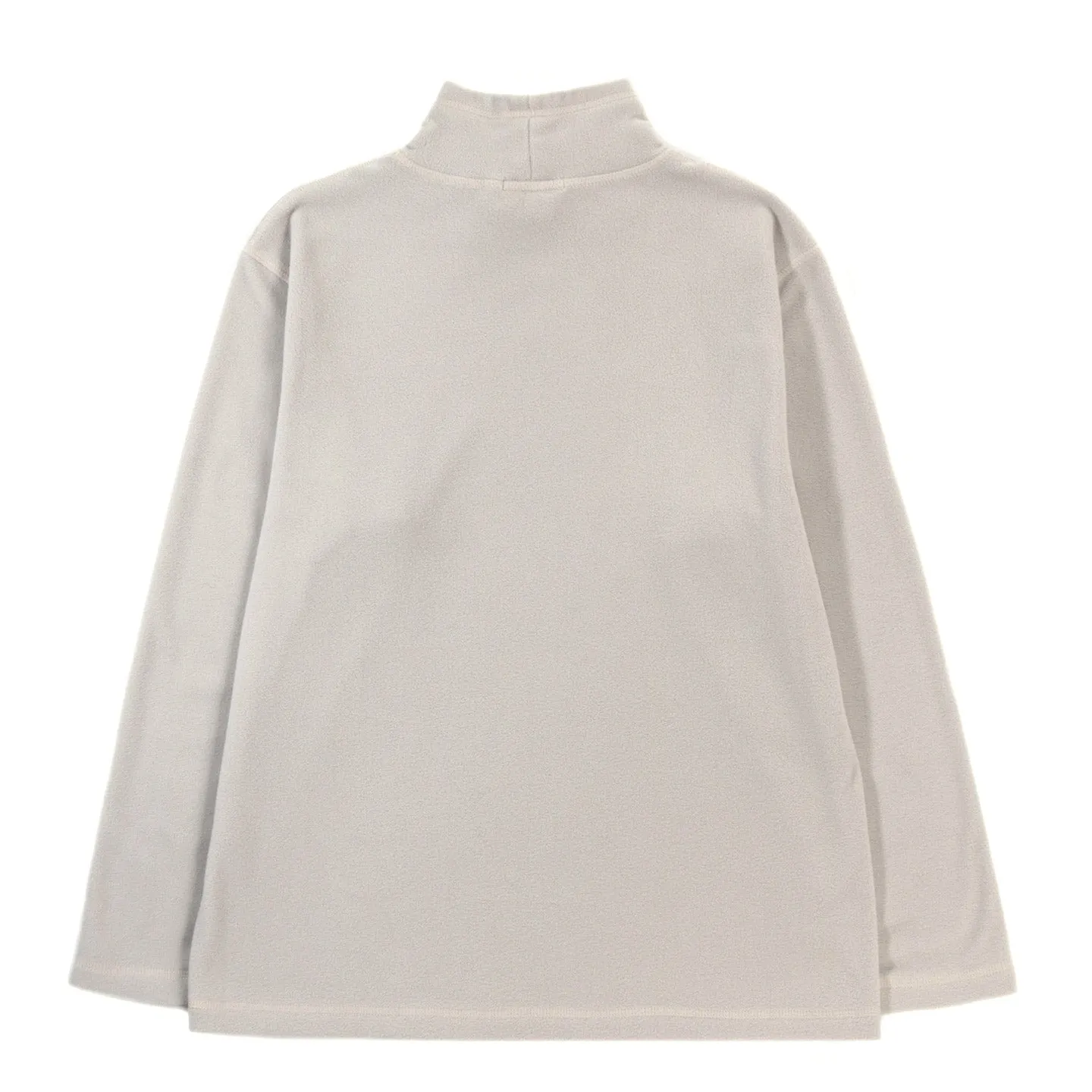 LADY WHITE CO. POLAR FLEECE MOCK NECK CREAM