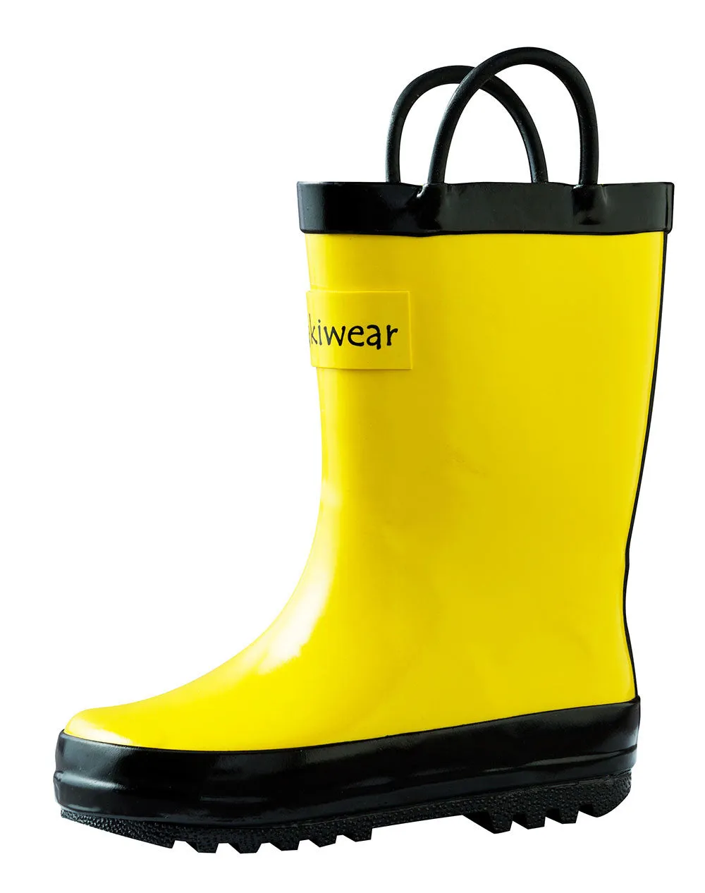 Loop Handle Boots, Yellow & Black (Adult)