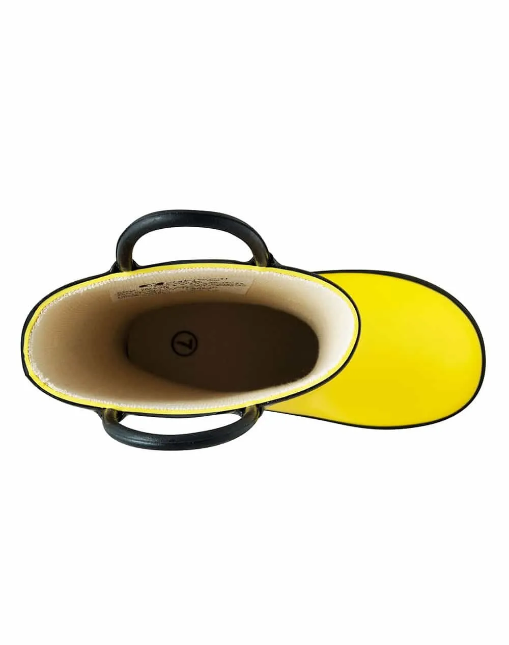 Loop Handle Boots, Yellow & Black (Adult)