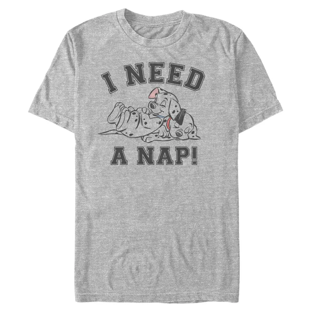 Mad Engine Disney Pixar 101 Dalmations Nap Men's T-Shirt