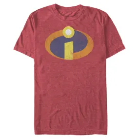 Mad Engine Disney Pixar Incredibles Incredibles Emblem Retro Men's T-Shirt