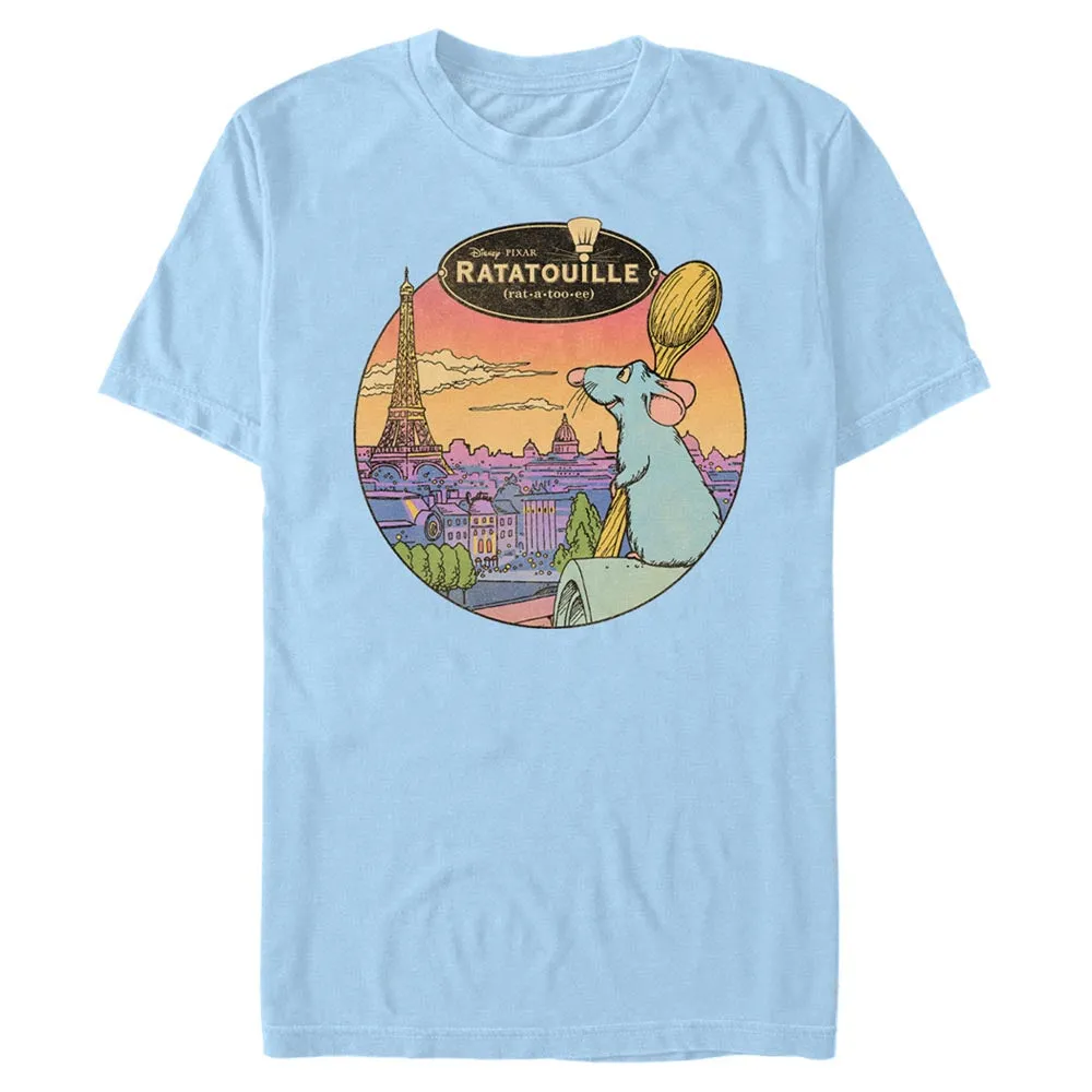 Mad Engine Disney Pixar Ratatouille Le Rat Parisian Men's T-Shirt