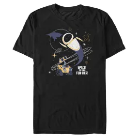 Mad Engine Disney Pixar Wall E Retro Space Funtier Men's T-Shirt