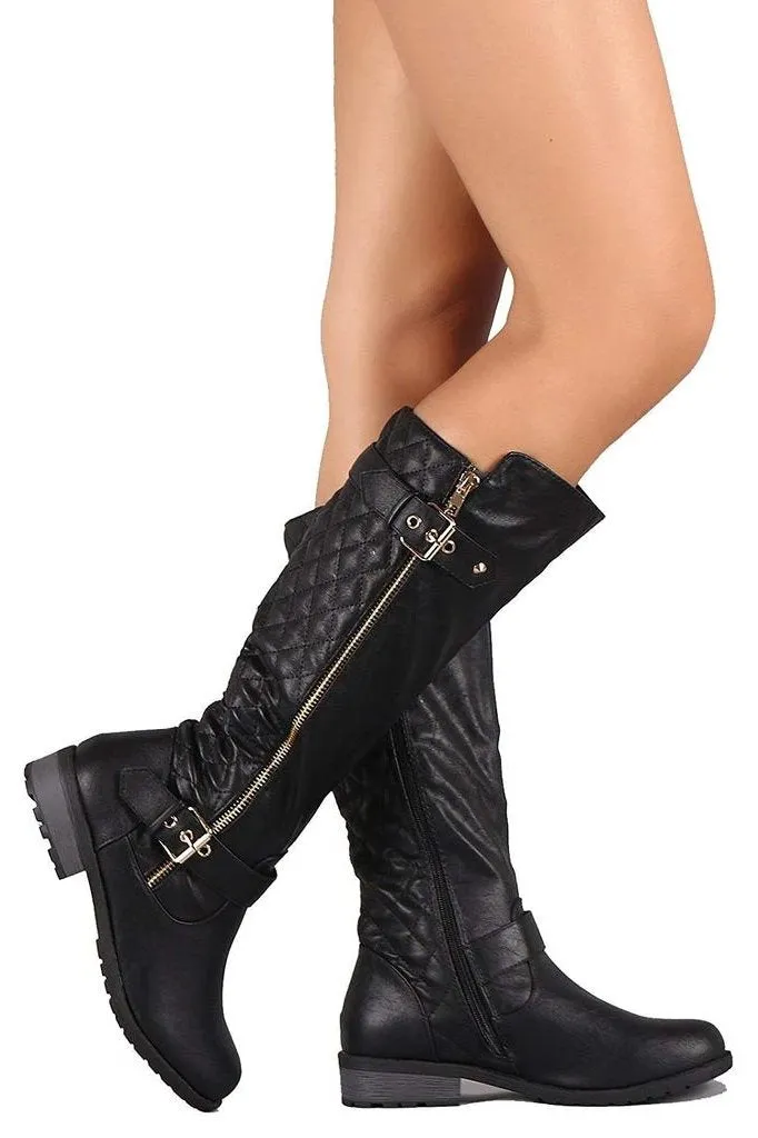 MANGO21 - BLACK RIDING BOOTS