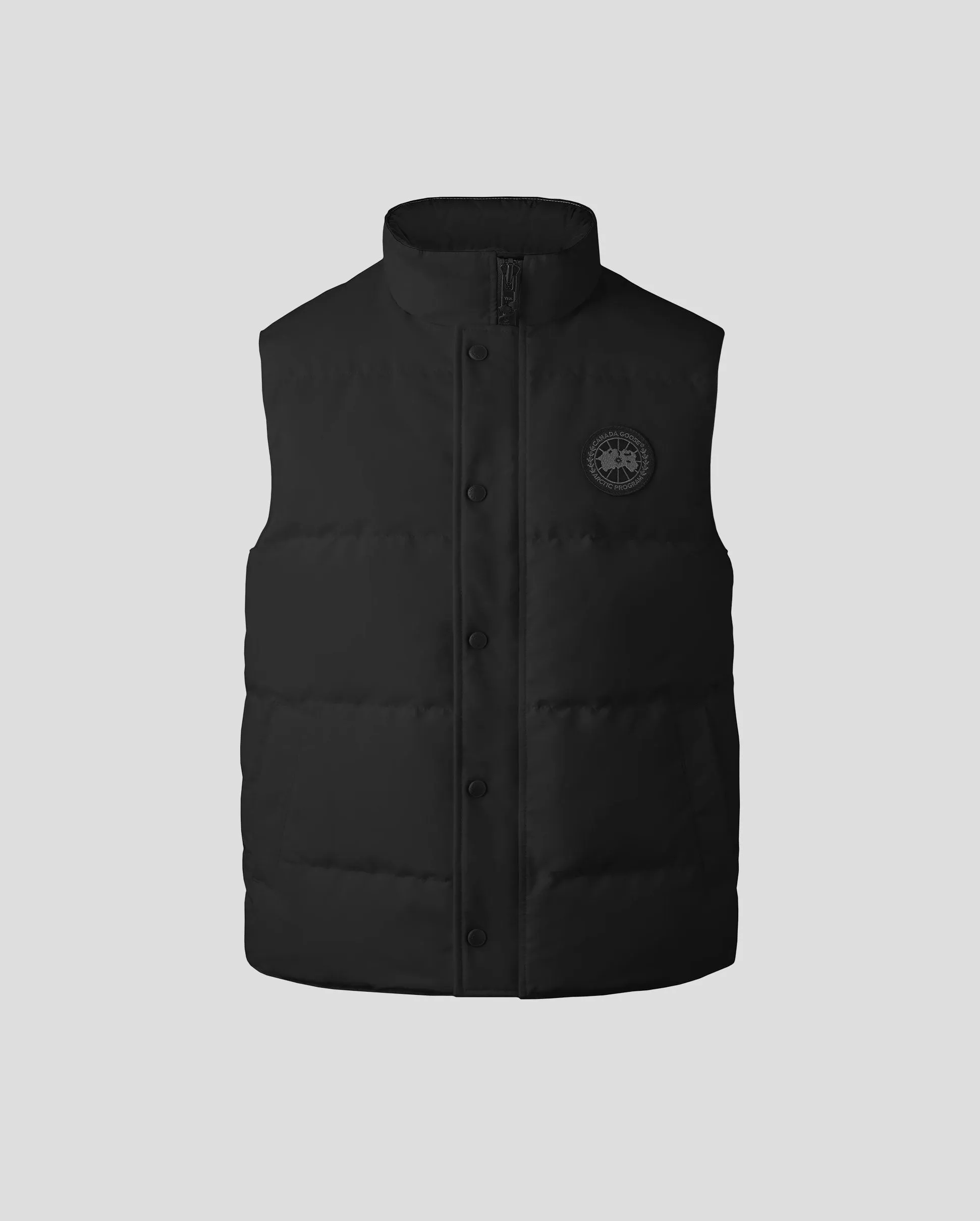 MEN'S GARSON VEST BLACK DISC / BLACK