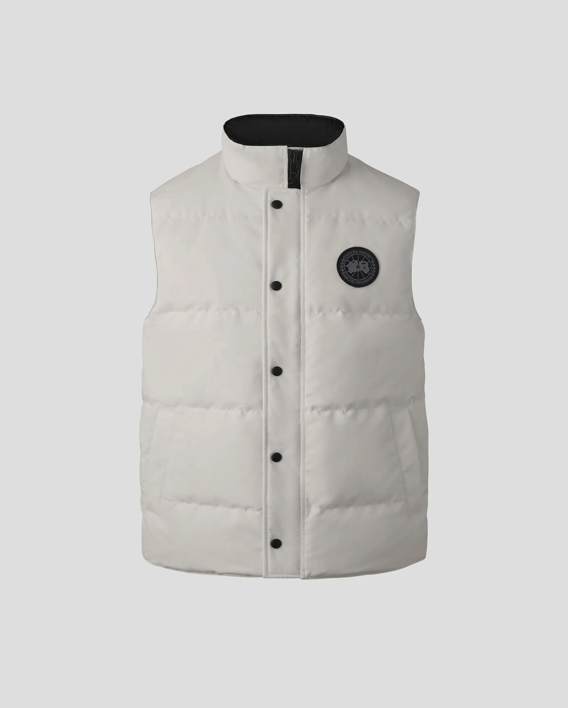 MEN'S GARSON VEST BLACK DISC / LIMESTONE