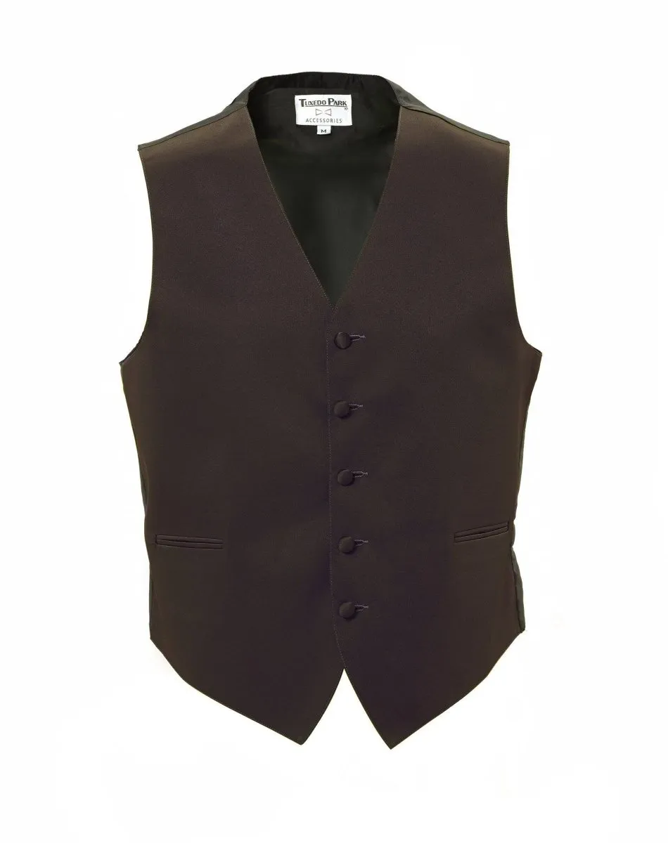 Men's Tuxedo Vest Fullback with Bow Tie - Bold Colors