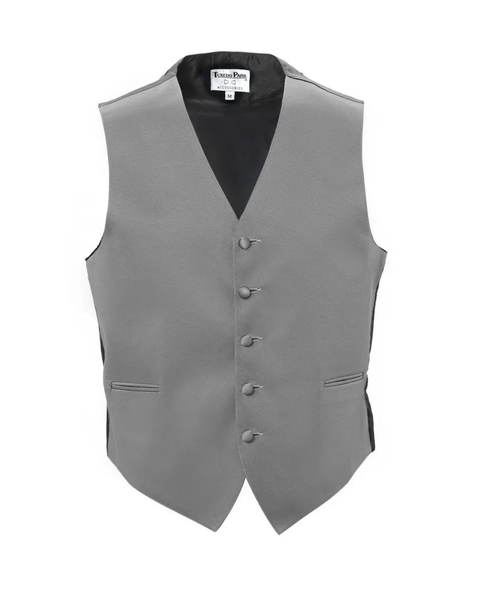 Men's Tuxedo Vest Fullback with Bow Tie - Light Colors