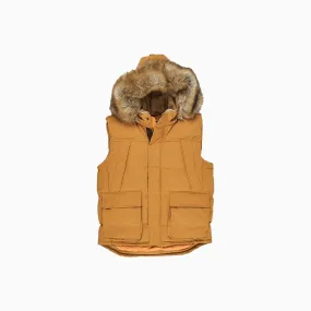 Men's Yukon Lined Hooded Puffer Vest