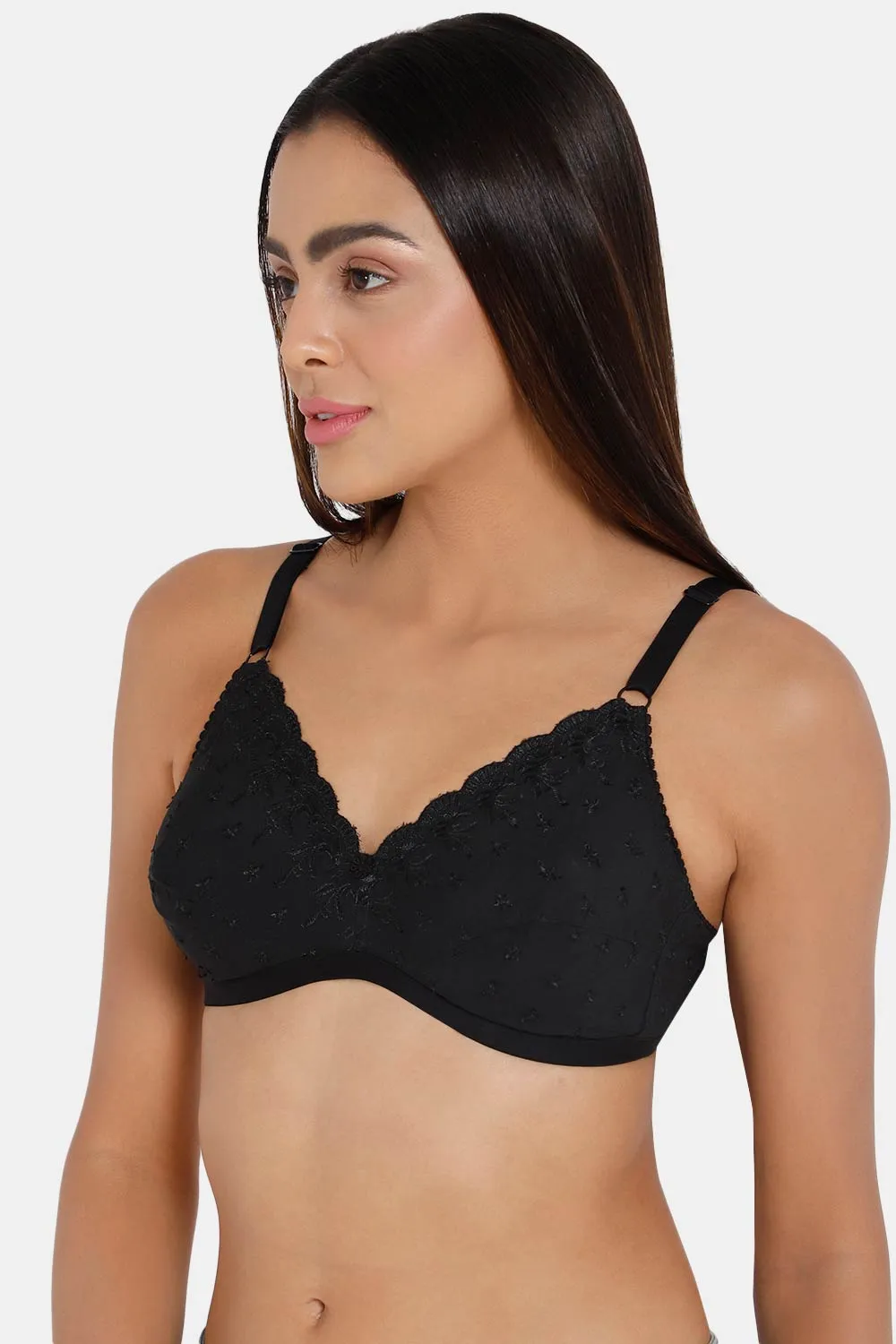 Naidu Hall Medium Coverage Non-Padded Non-Wired Saree Bra - Lovable Hakoba