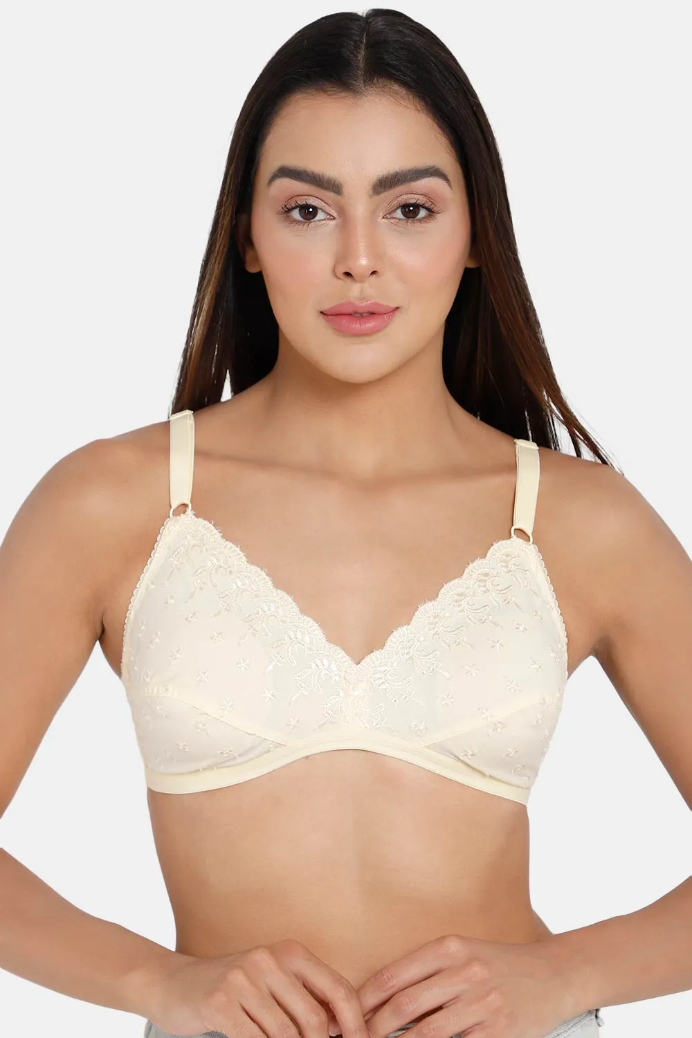 Naidu Hall Medium Coverage Non-Padded Non-Wired Saree Bra - Lovable Hakoba