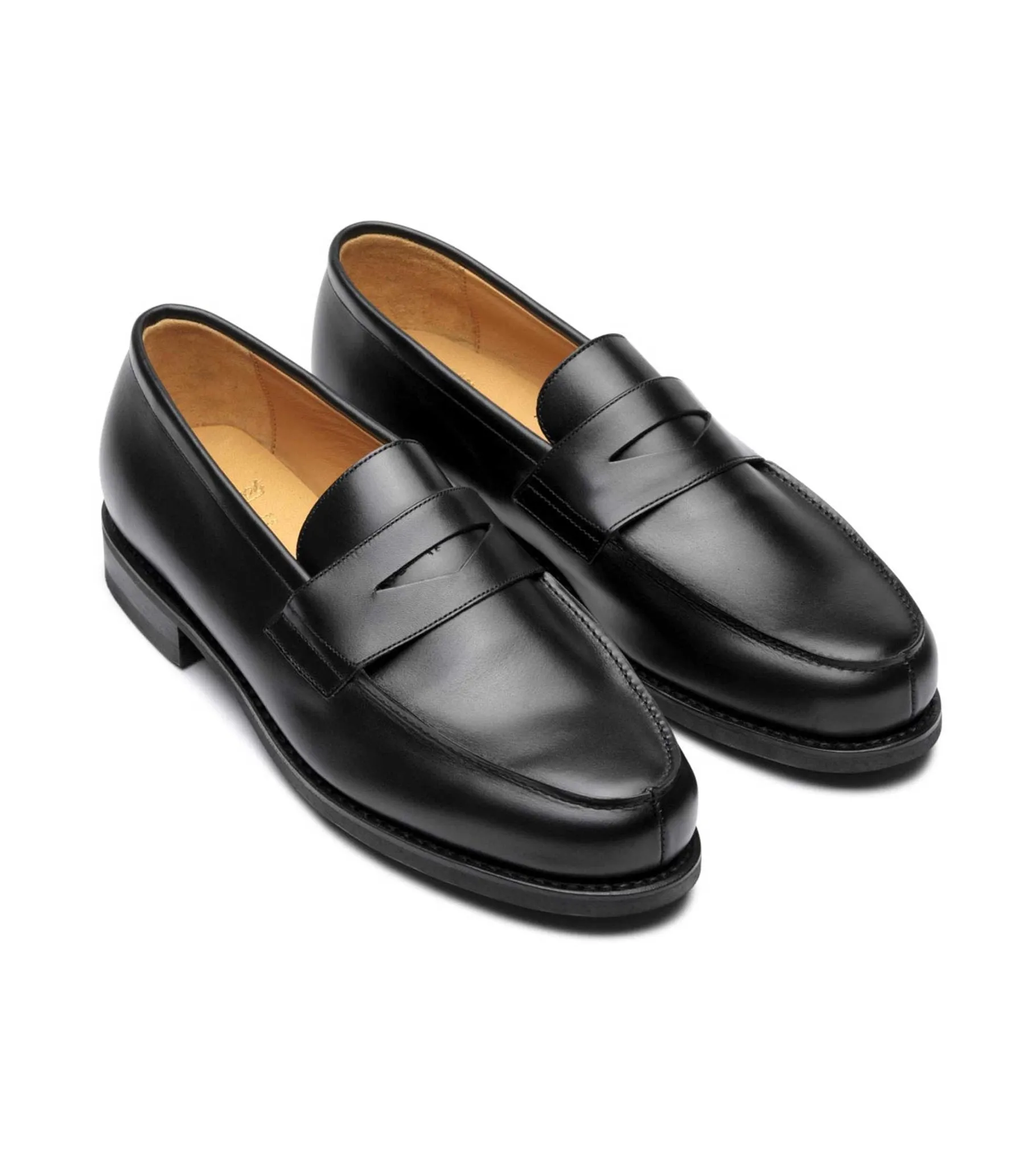 Classic Noir Paraboot Adonis Leather Loafer for Men – Timeless Elegance and Comfort