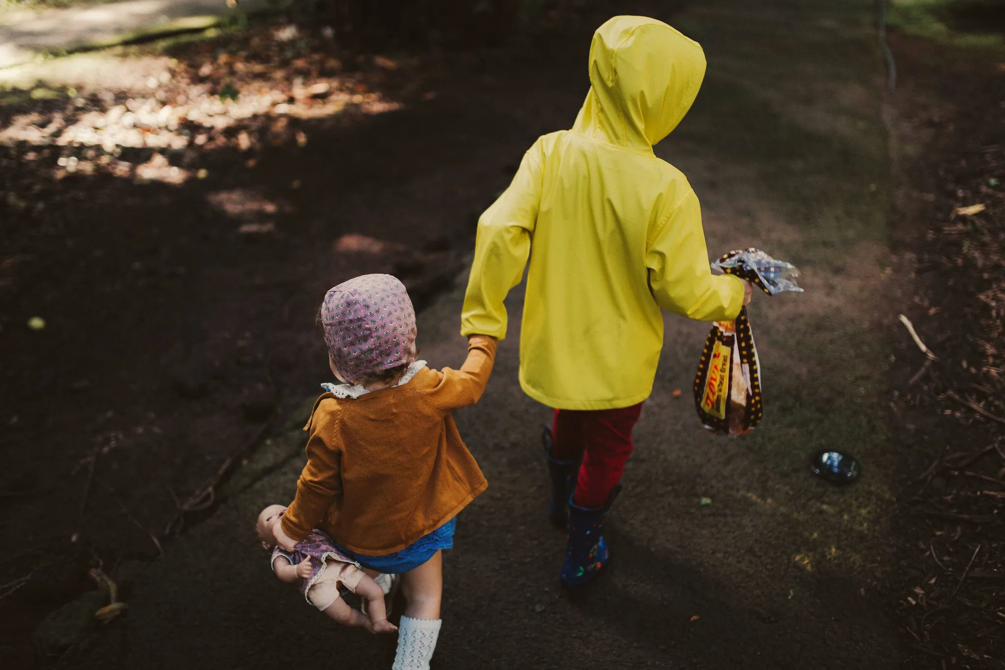 Pluie Pluie Boys Solid Yellow Rain Coat