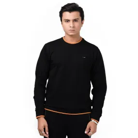 Pullover Sweatshirt-Black